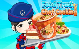 Image Food Truck Chef Cooking